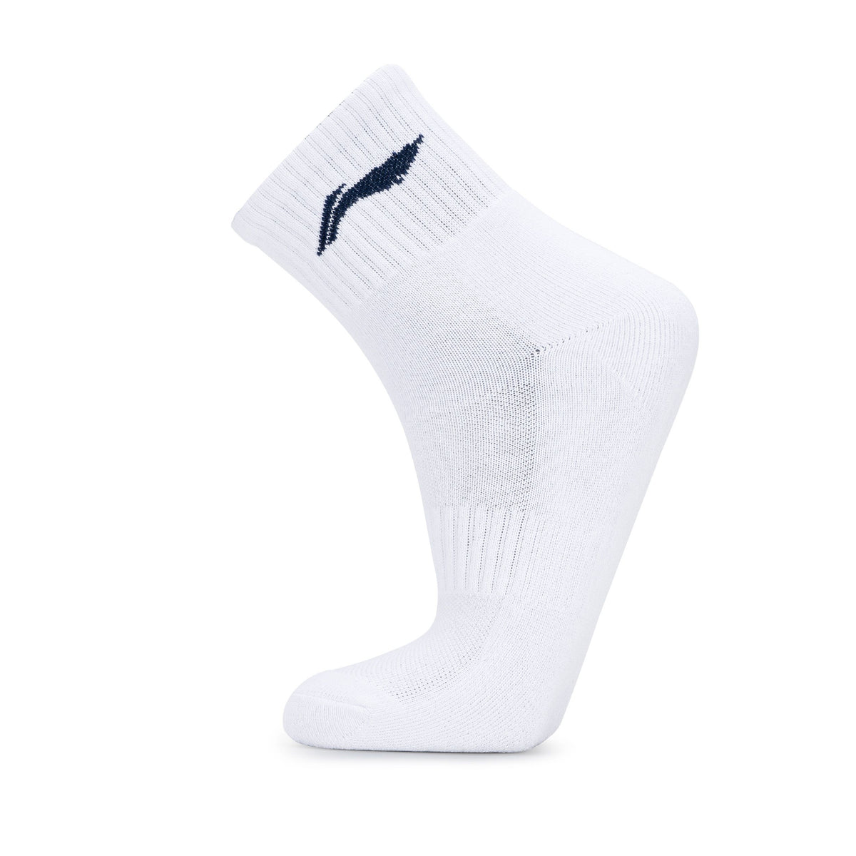 CUSHIONED QUARTER SOCKS 3 PAIRS - WHITE