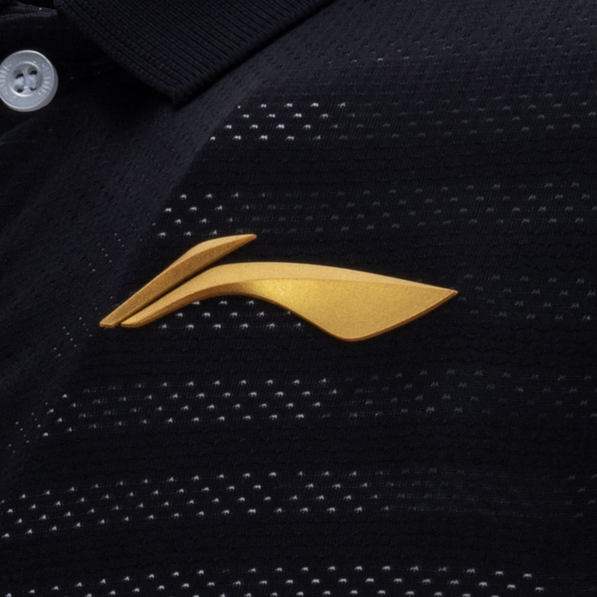 LN Black Solid Polo T-shirt (ATST691-9)