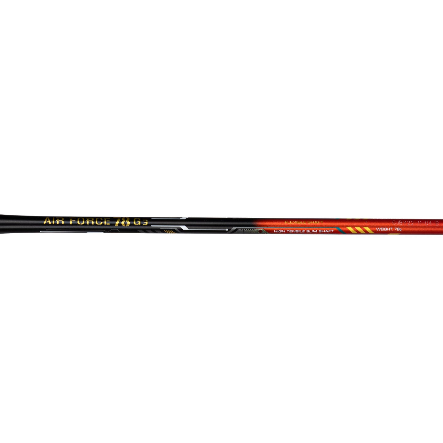 Air Force 78 G3 (Black/Orange Red/Gold)