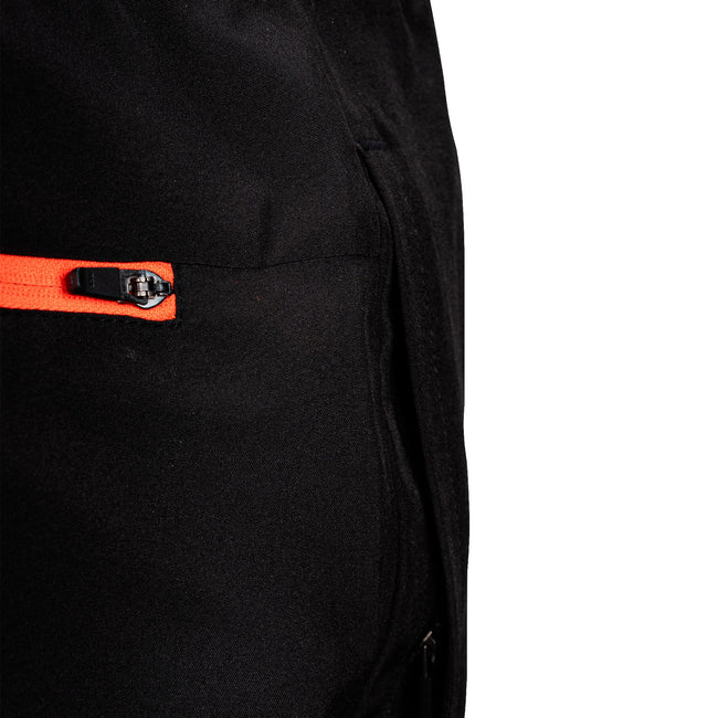 EliteFlex Training Shorts - Black/Orange