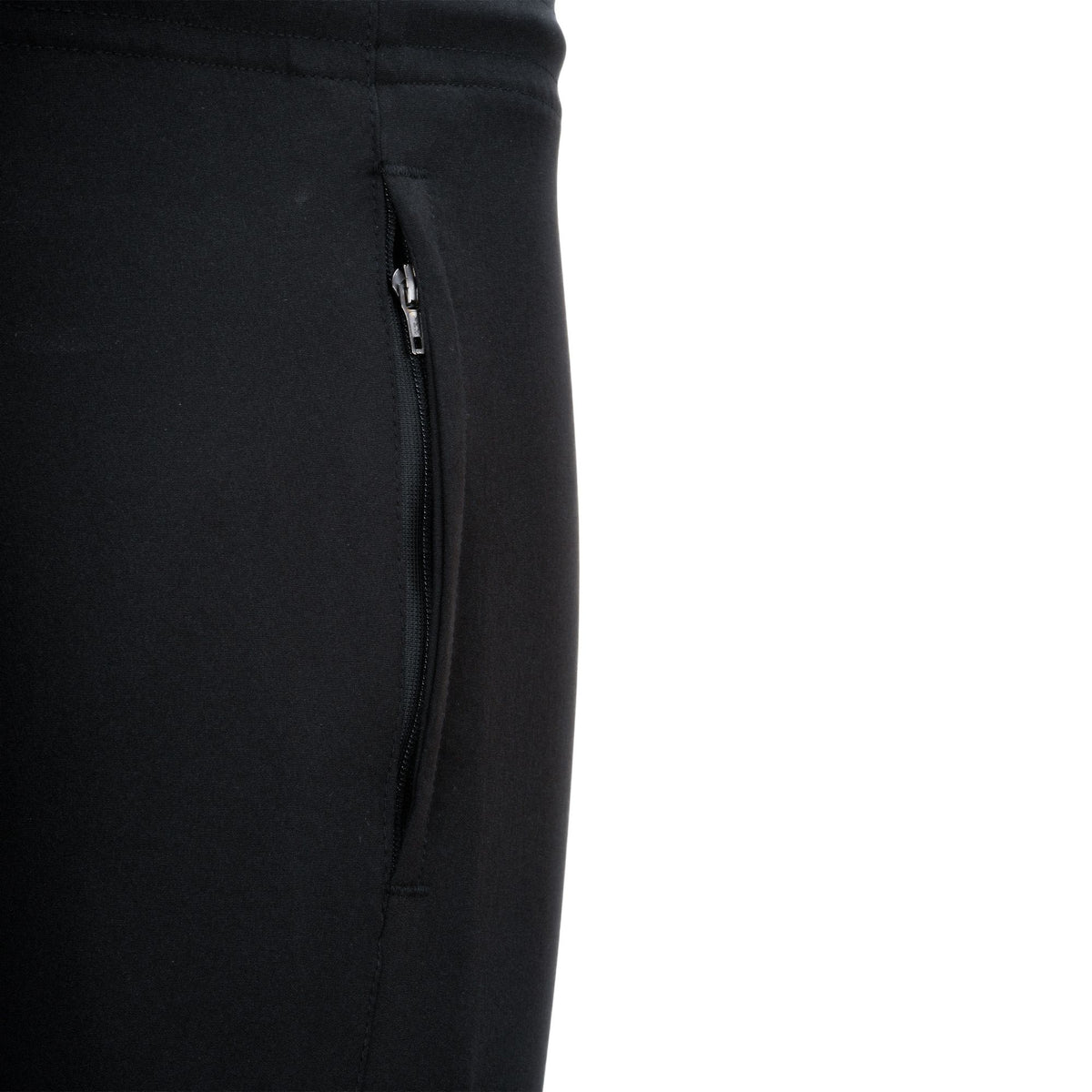 Zip-Pocket Joggers (Black)