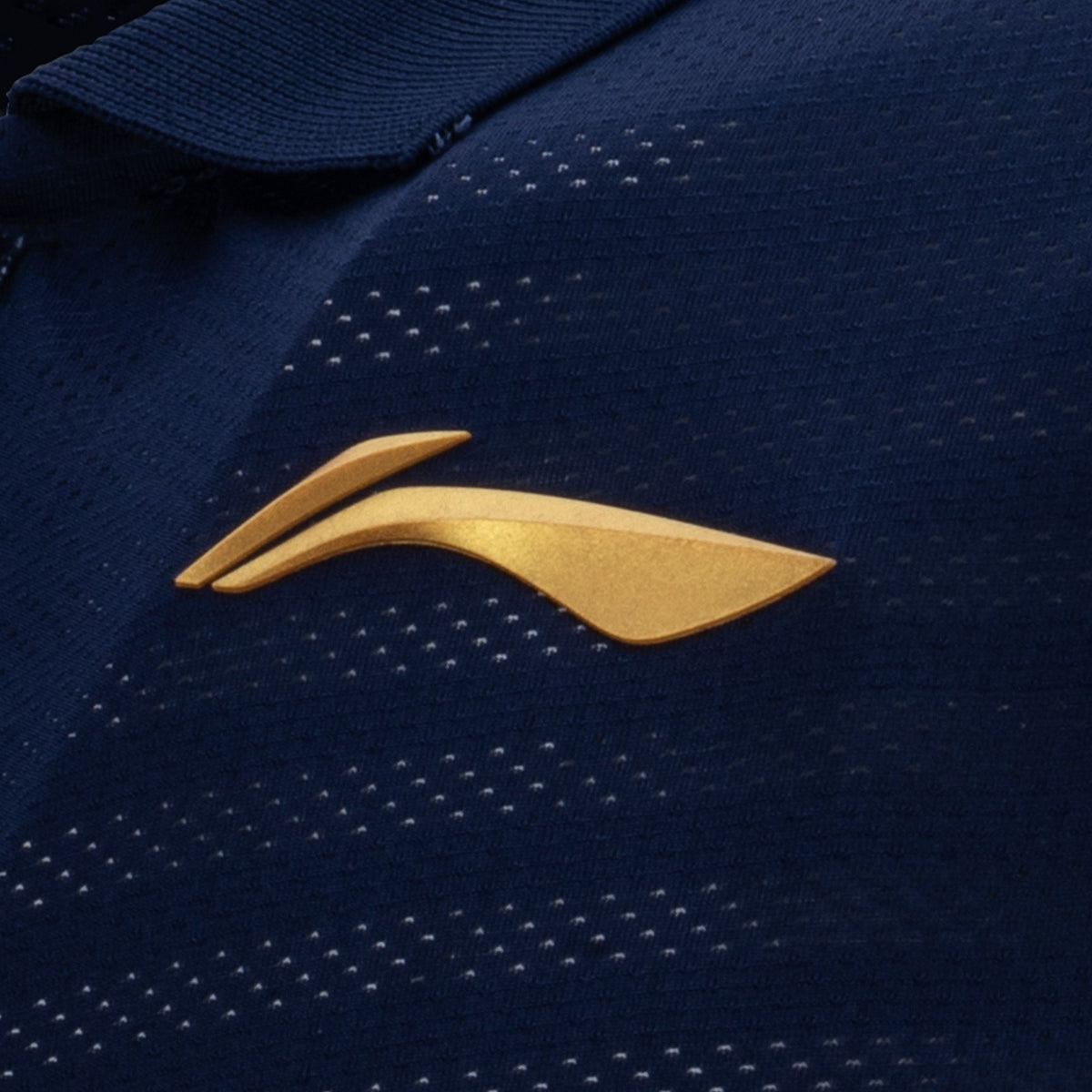 LN Navy Solid Polo T-shirt (ATST691-10)