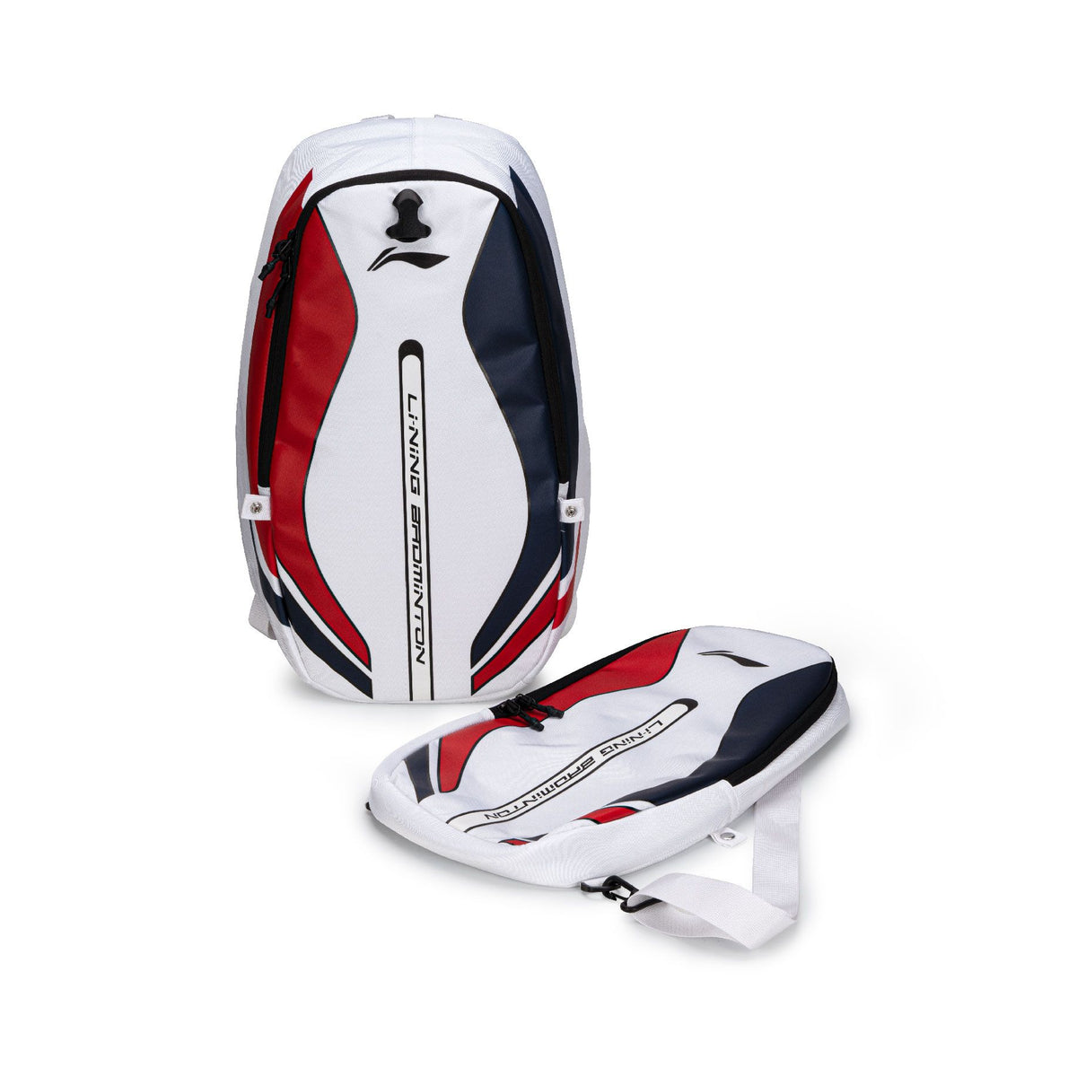E-Glide Backpack (White/Red/Blue)