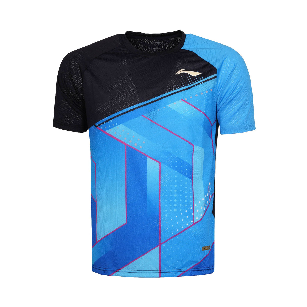 Isometric T-Shirt - Black/Blue