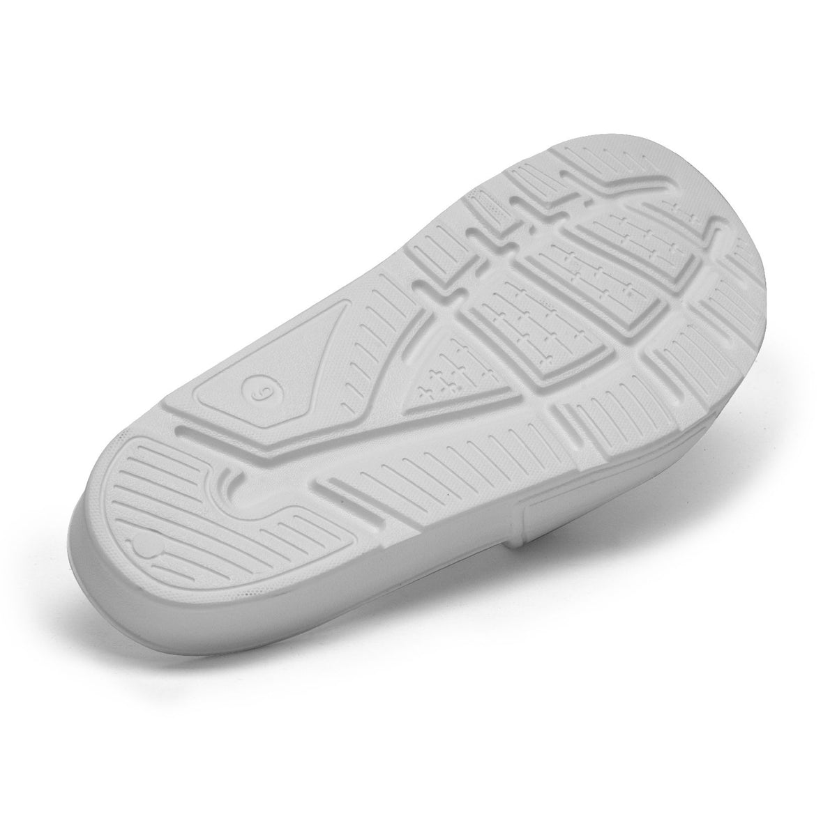 Badminton Off-Court Slippers - White/Cinnabar Red - 7 UK