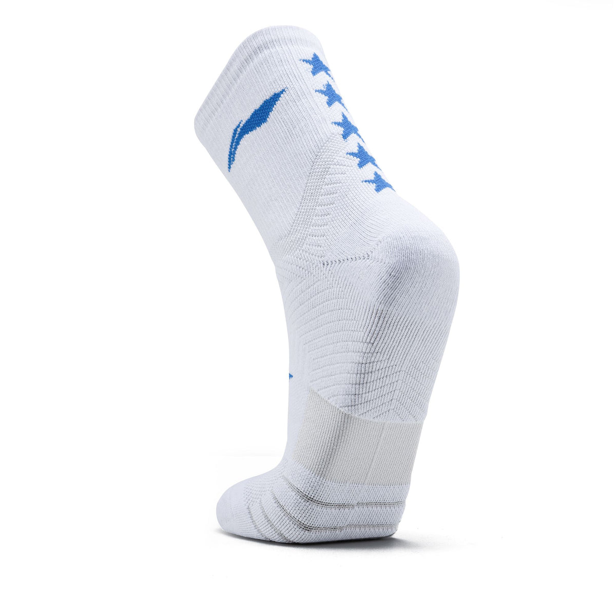 5 STAR SOCKS-WHITE/BLUE