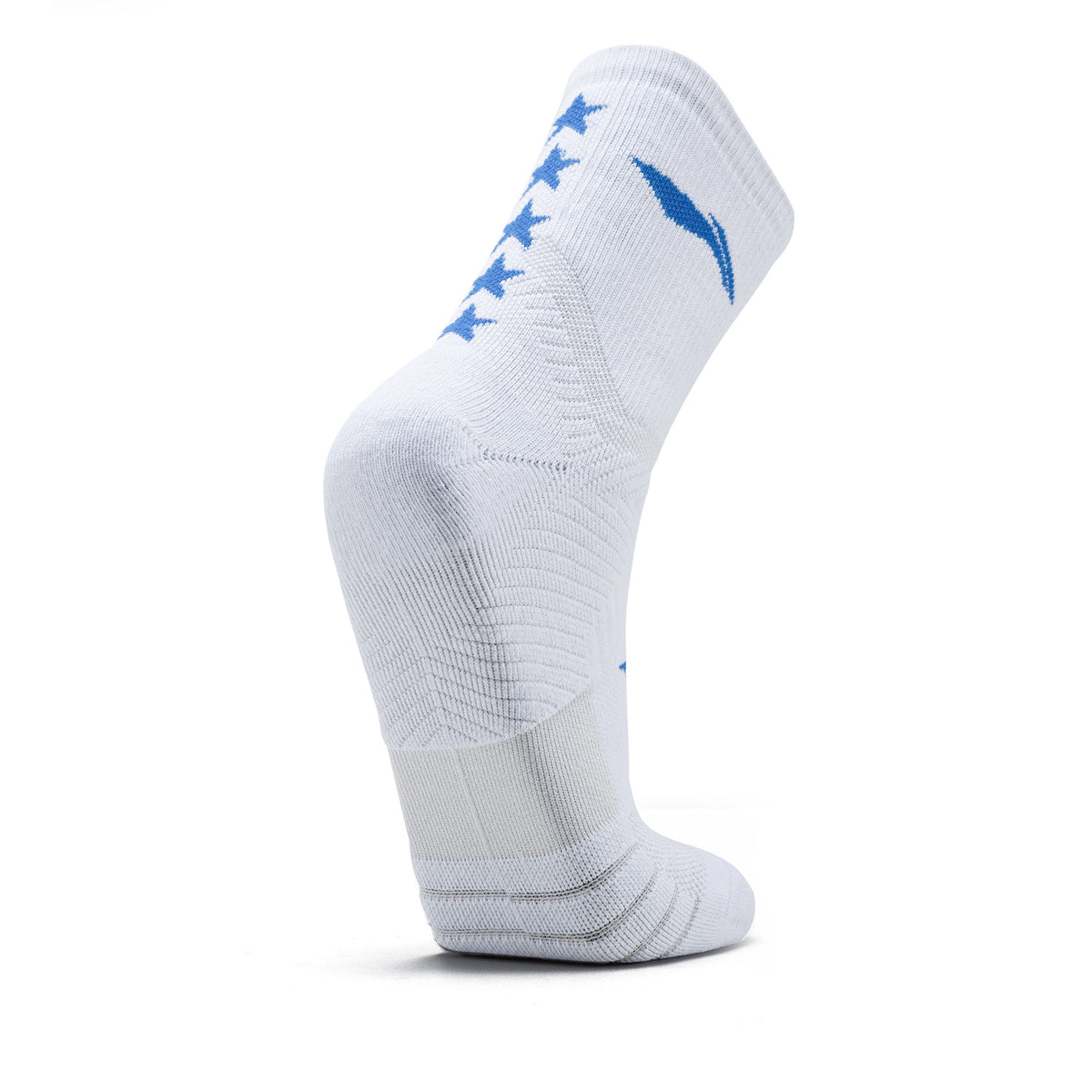 5 STAR SOCKS-WHITE/BLUE