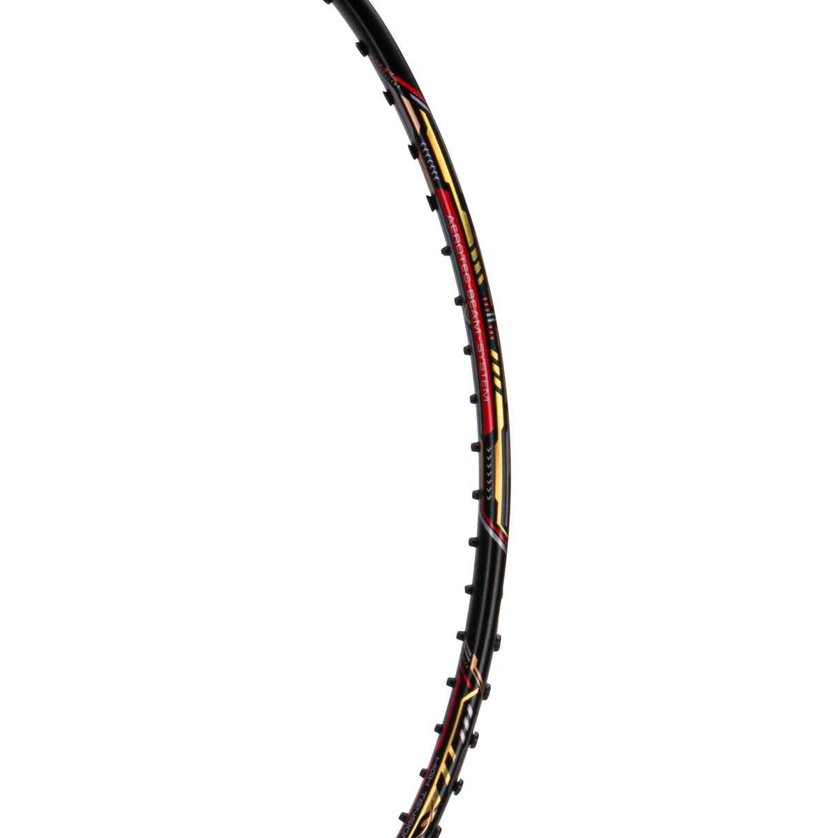 WINDSTORM 76- BLACK/WHITE/RED (UNSTRUNG)