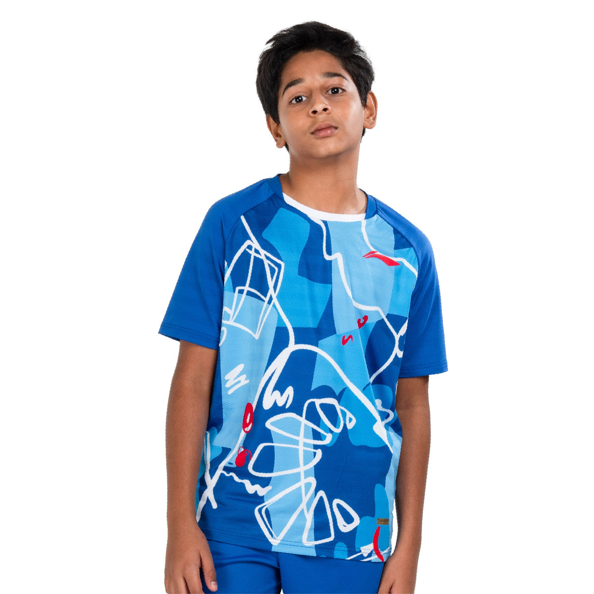 Doodle T-Shirt [Jr] - Royal Blue