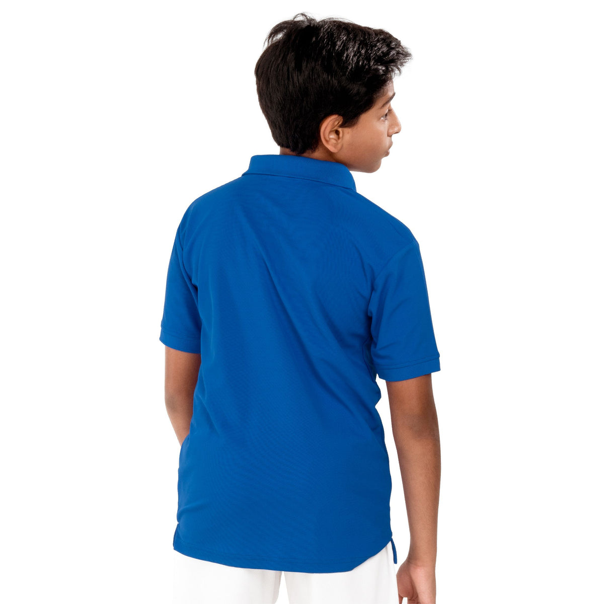 LN Solid Polo T-shirt [Jr] - Royal Blue