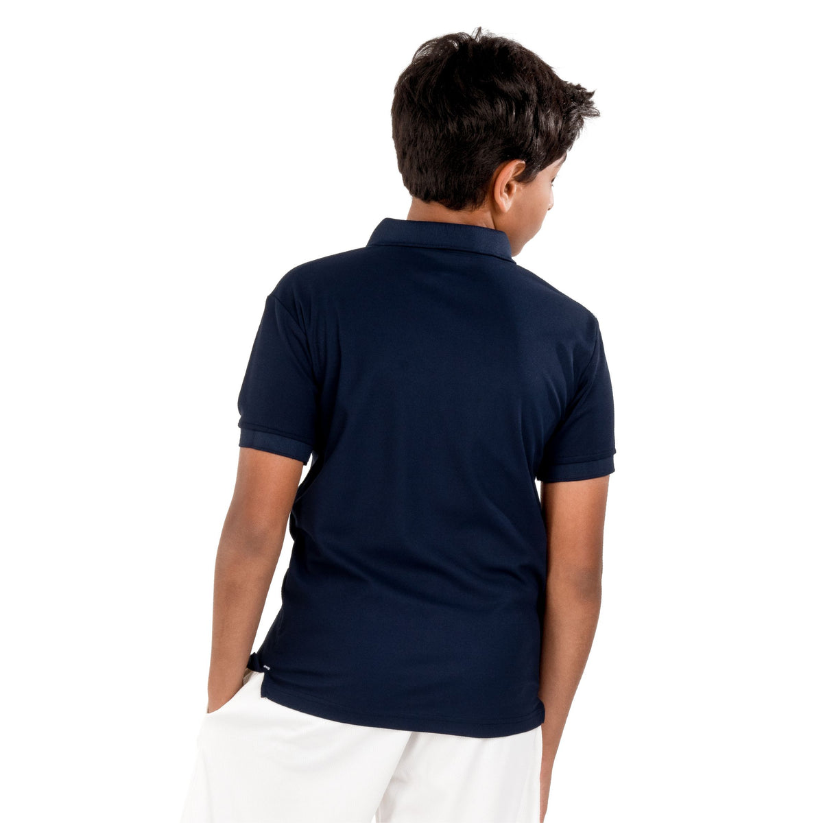 LN Solid Polo T-shirt [Jr] - Navy