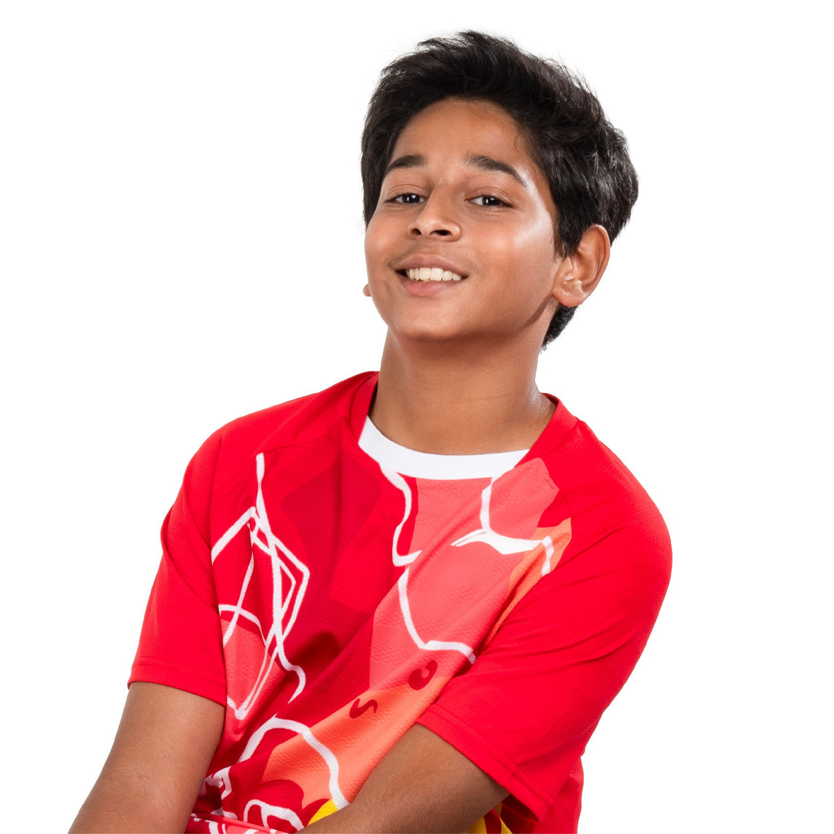 Doodle T-Shirt [Jr] - Red