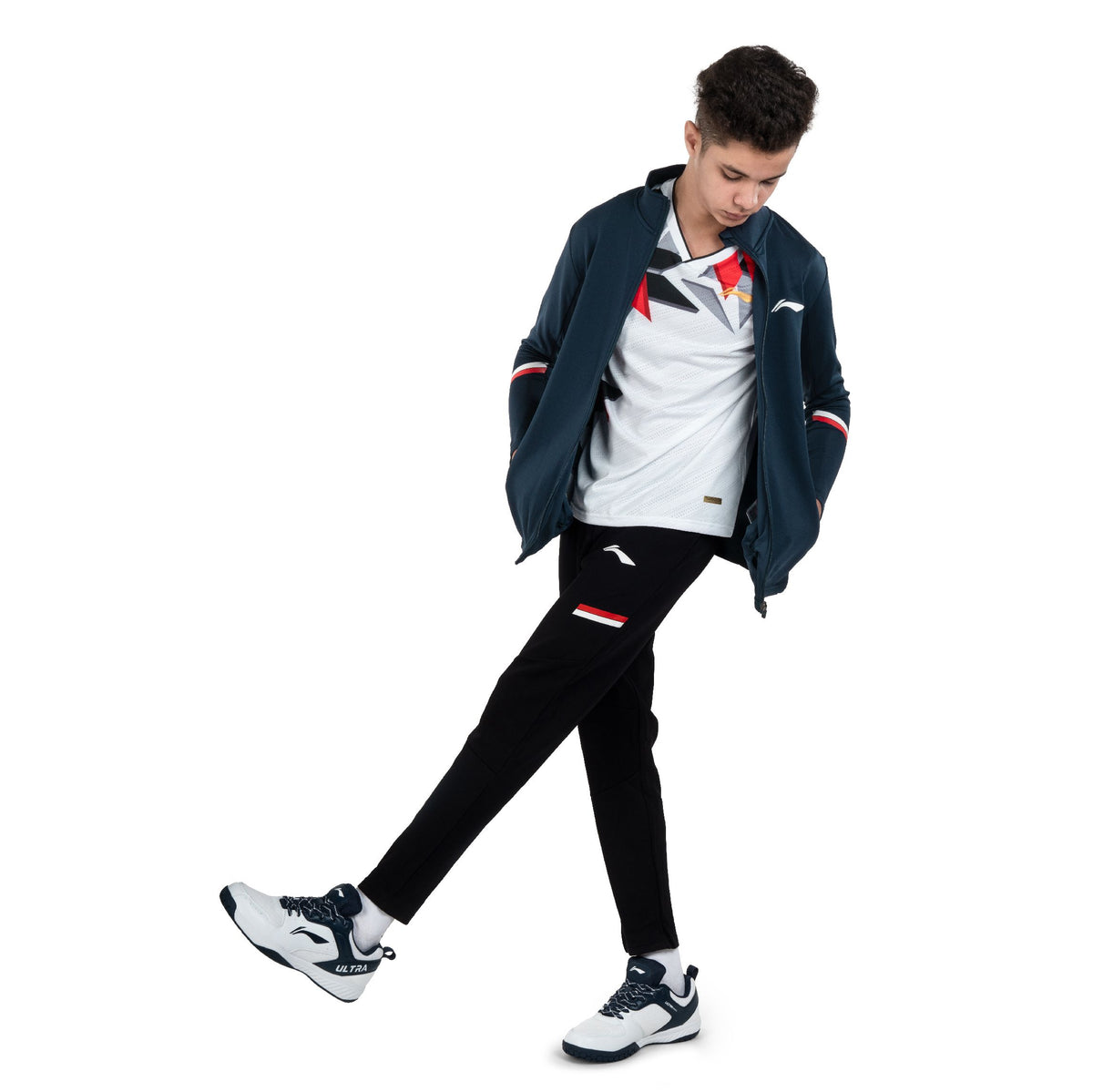 Classic Track Jackets [Jr] - Navy