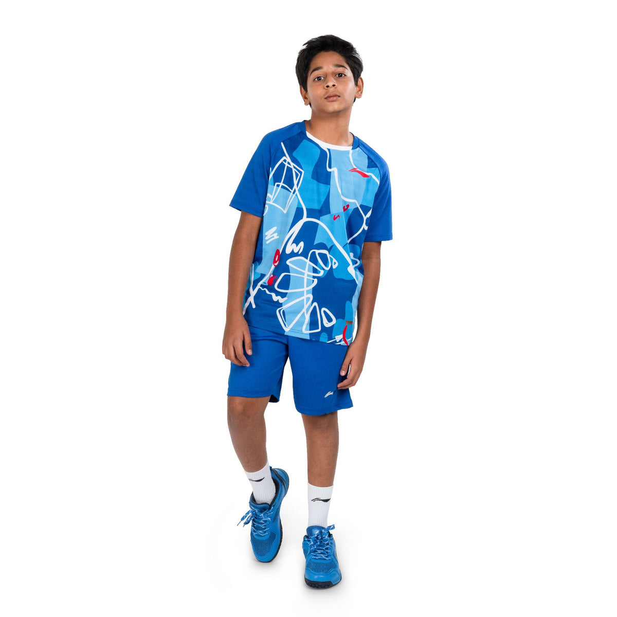 Doodle T-Shirt [Jr] - Royal Blue
