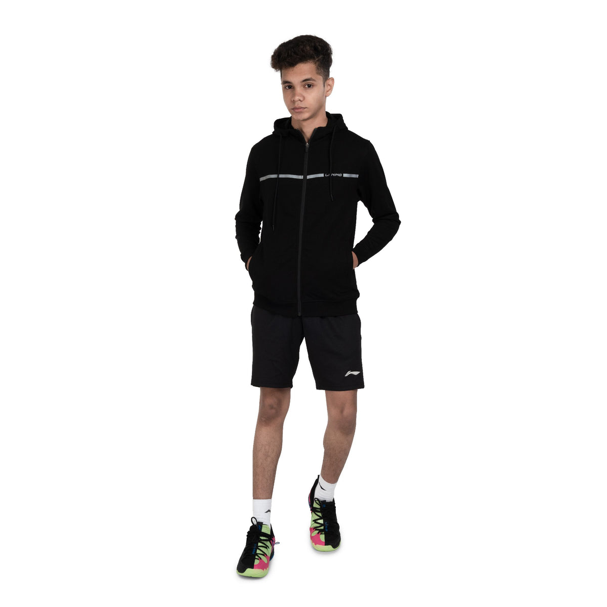 Pro Essentials Hoodie [Jr] - Black