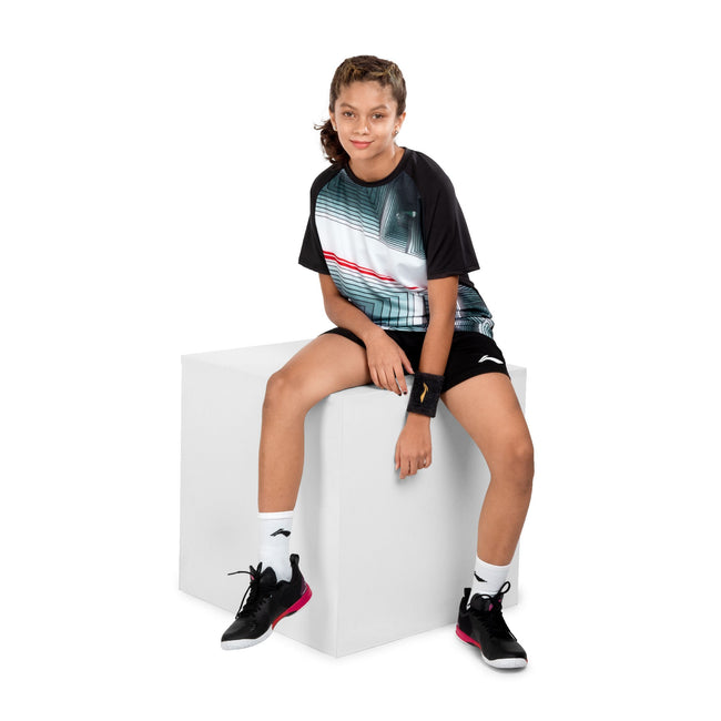 3D Logo Shorts [Jr] - Black/White