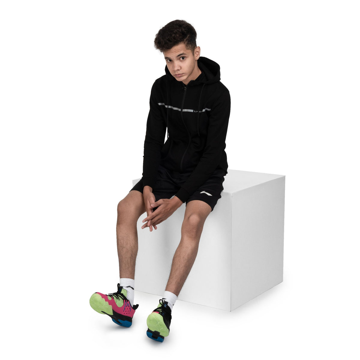Pro Essentials Hoodie [Jr] - Black