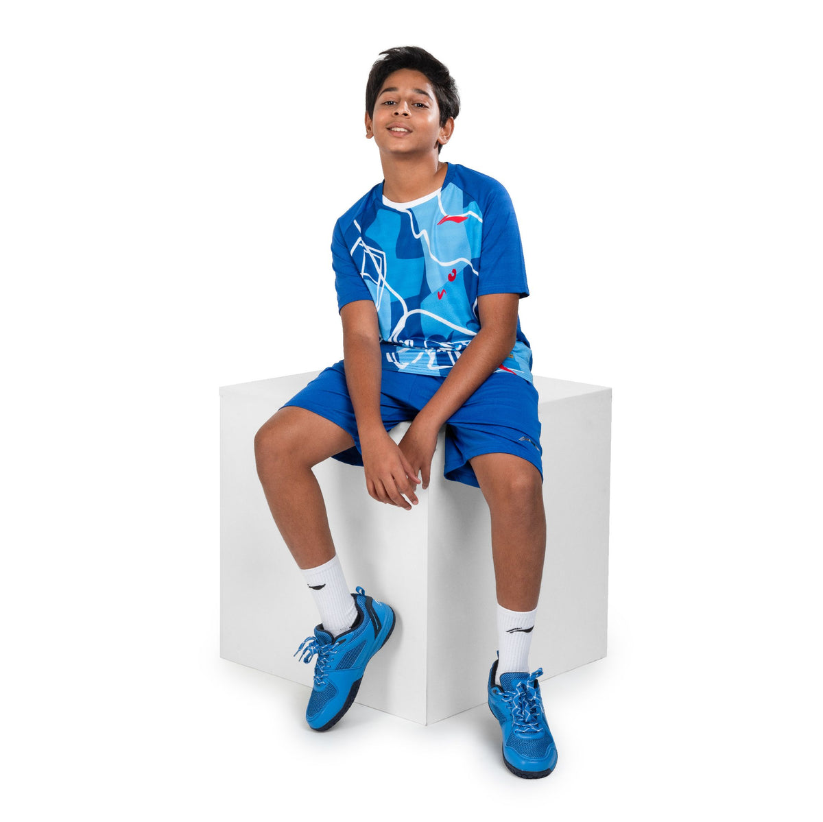 Doodle T-Shirt [Jr] - Royal Blue