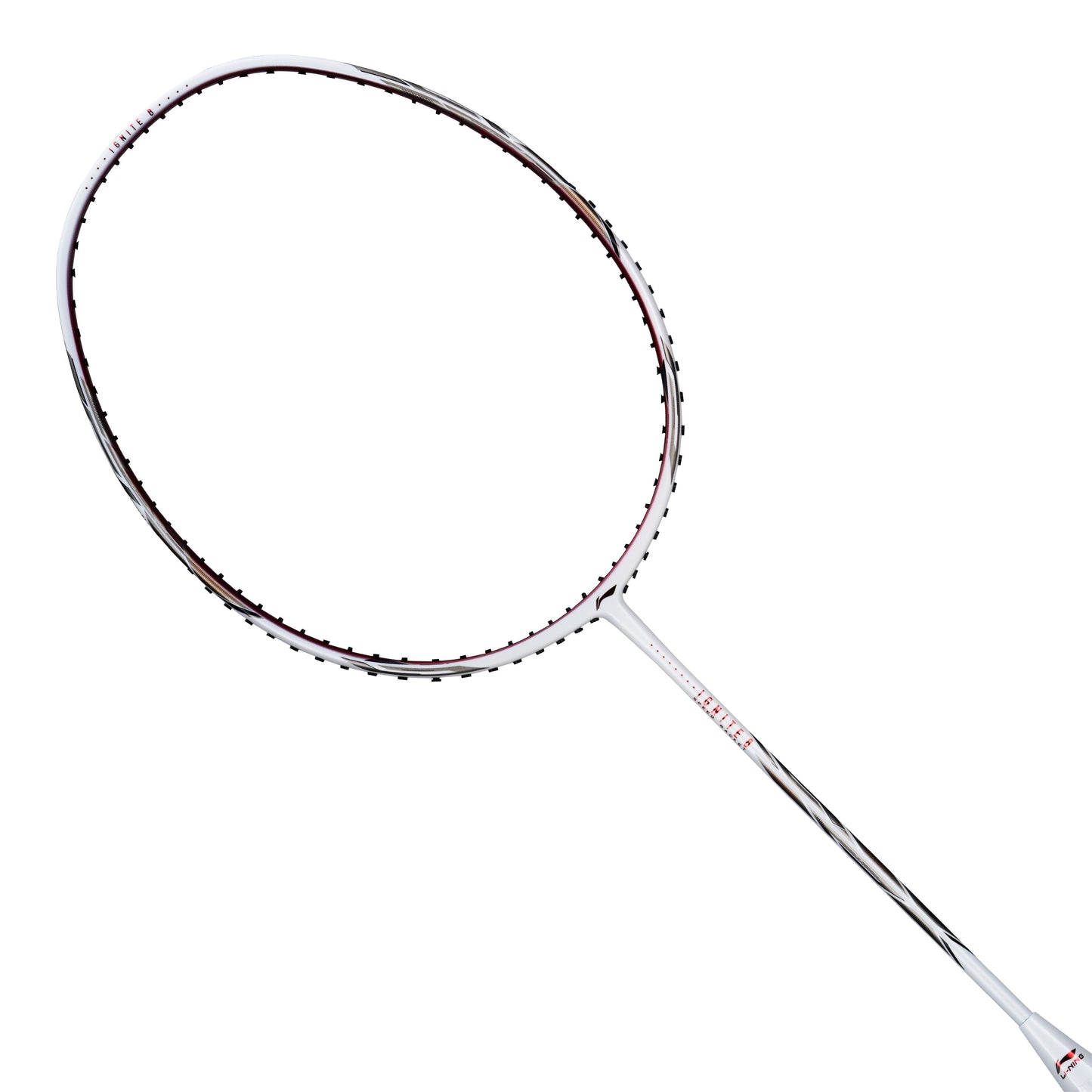 Ignite 8 (Pearl White/Fire Red)