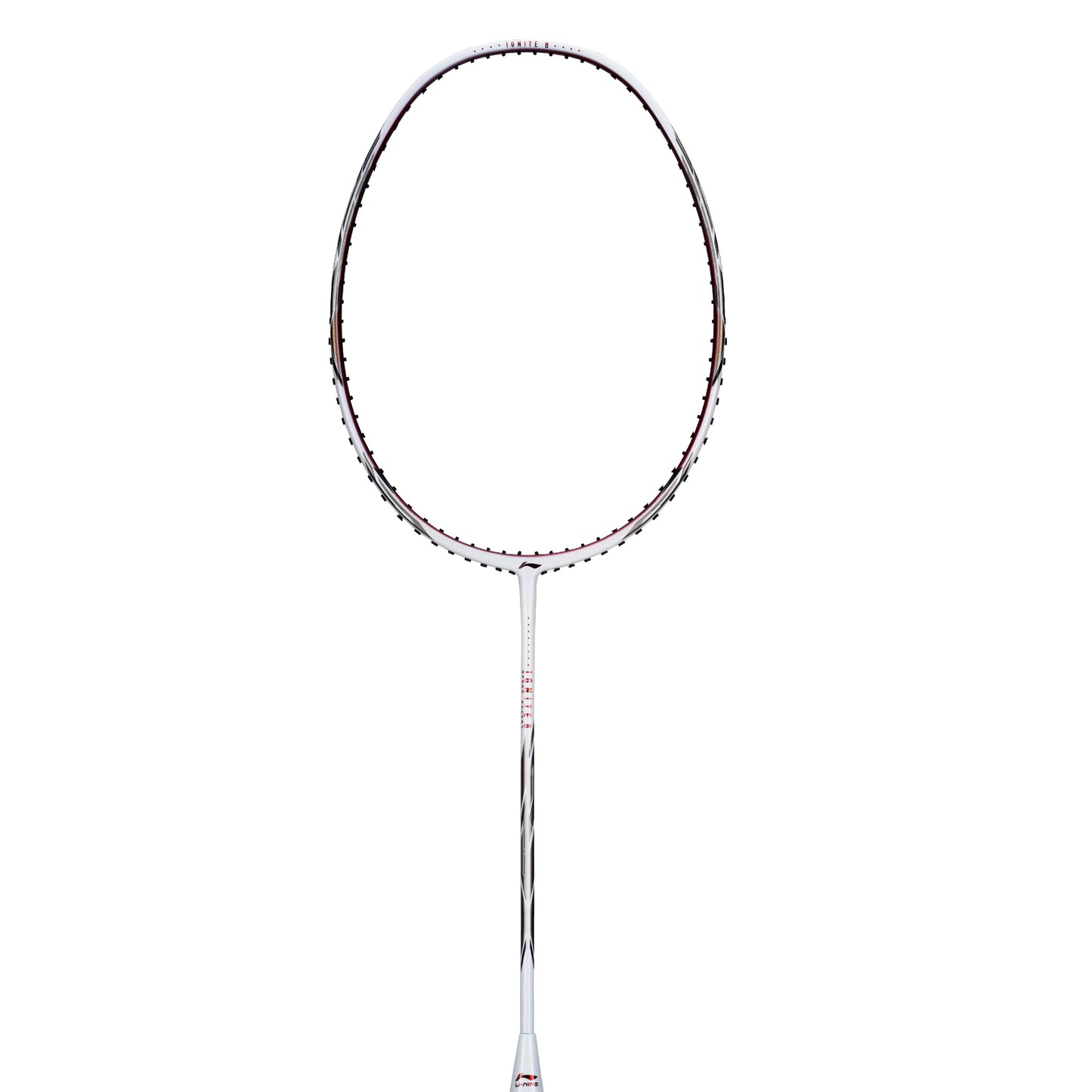 Ignite 8 (Pearl White/Fire Red)