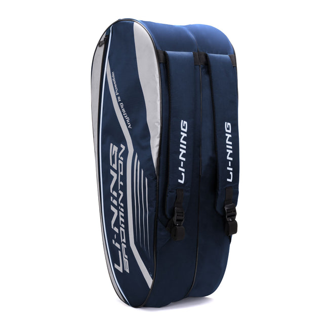 Hot Shot Badminton Kit Bag-Navy/Silver
