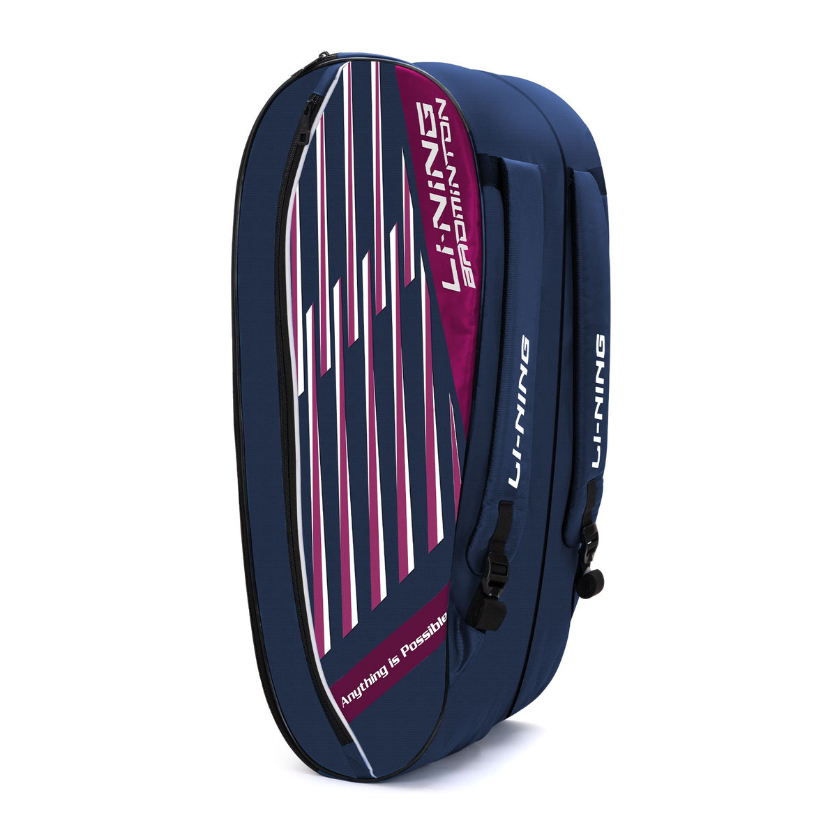 Flash Badminton Kit Bag-Navy, Purple