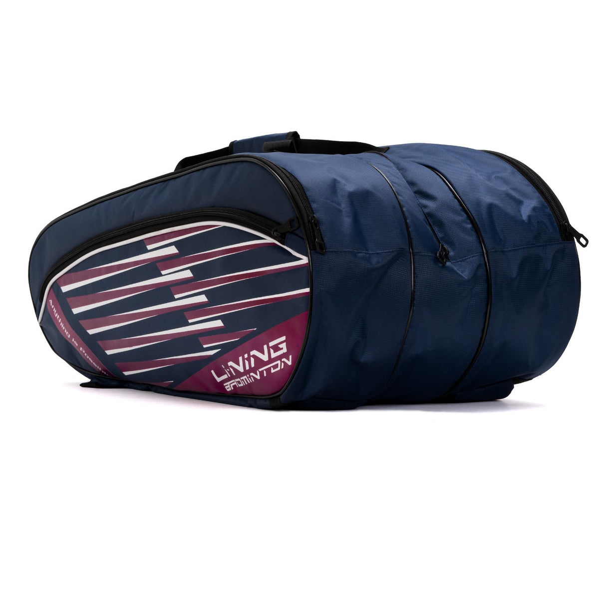 Flash Badminton Kit Bag-Navy, Purple