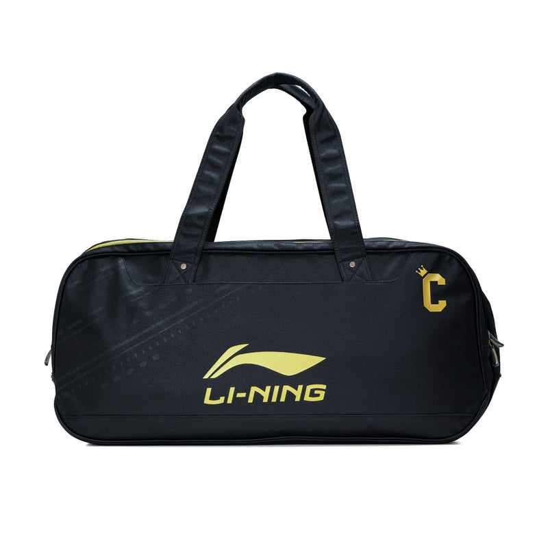 Crown Badminton Kit Bag-Black/Gold