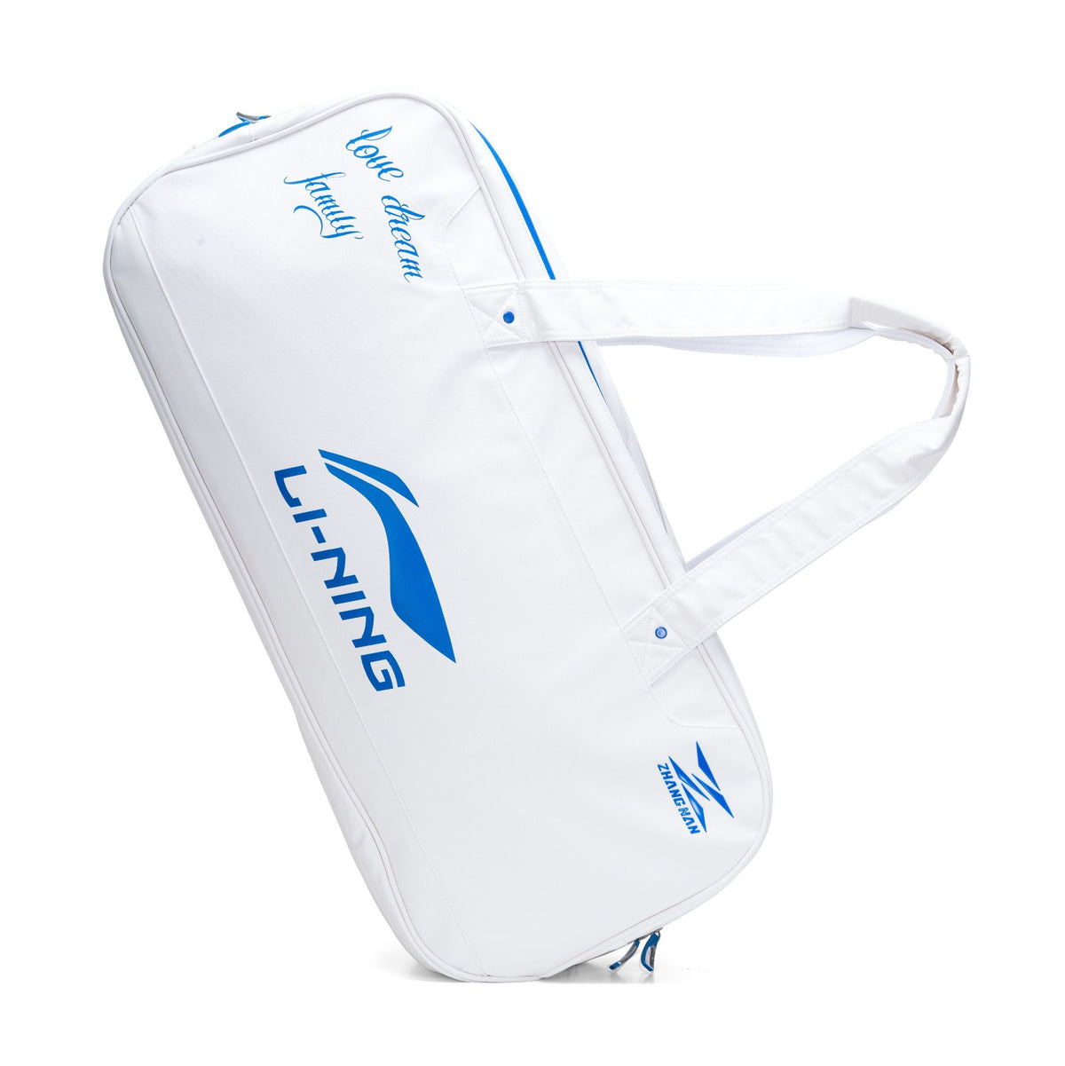 Crown Badminton Kit Bag-White/Blue