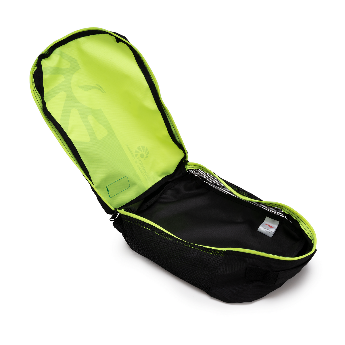 Beamer Shoe Bag-Black/Green