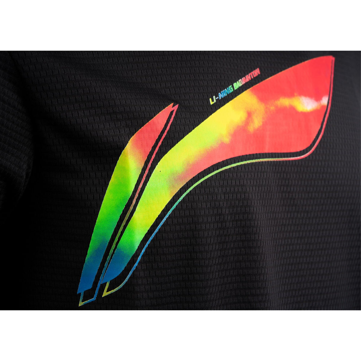 Li-Ning Big Logo Tee-Black-XS