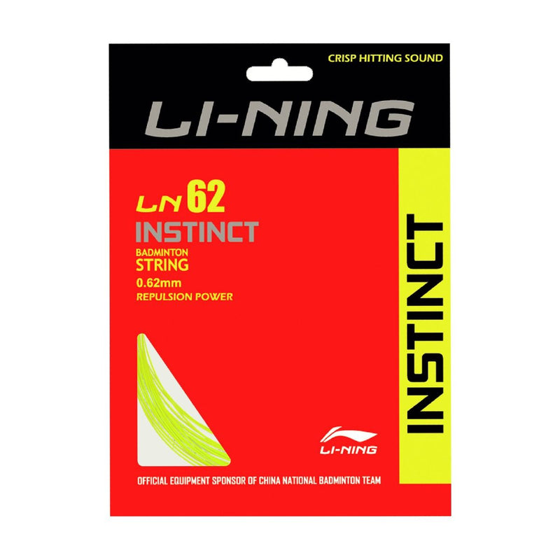LN - 62 - Instinct Badminton String-Lime