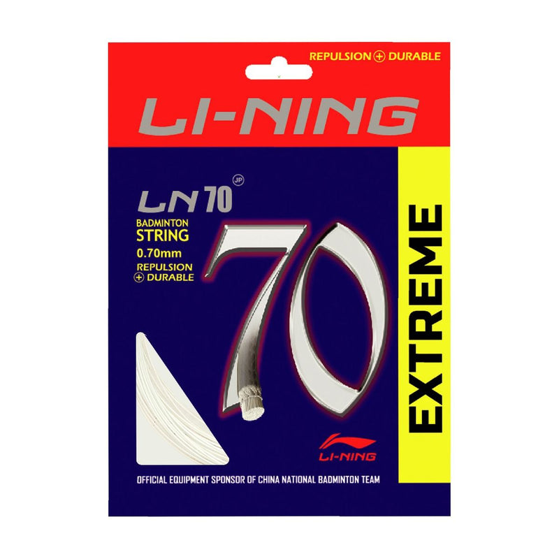 LN - 70 Extreme Badminton String-White