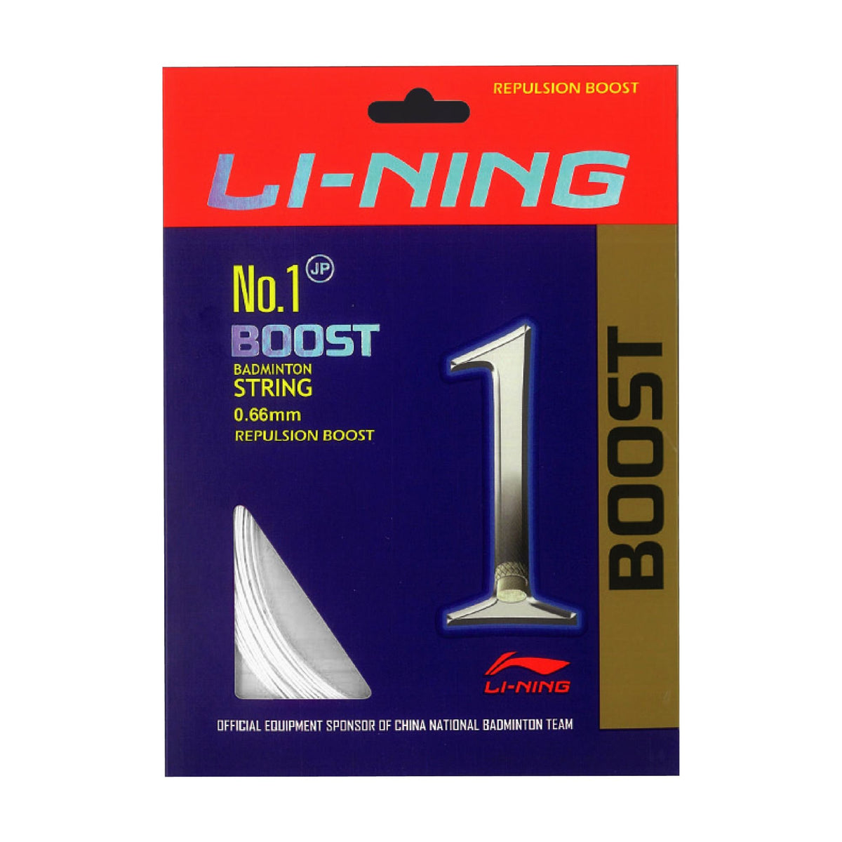 No. 1 Boost Badminton String-Alpine White