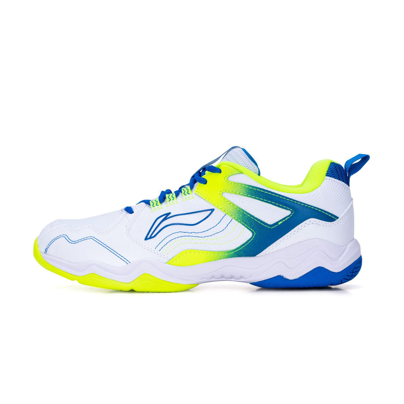 Li-Ning Sound Wave III-White, Pale Blue-9 UK