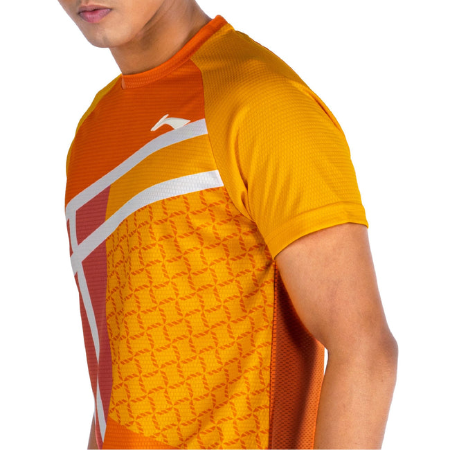 Li-Ning Splitz T-shirt-Orange-XS