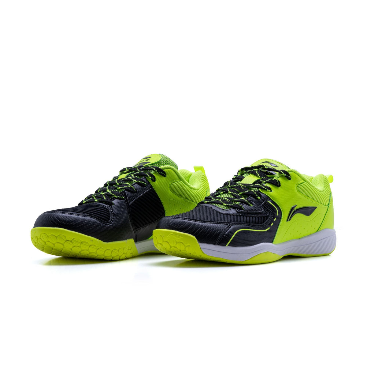 Li-Ning Ultra II-Black/Lime-9 UK