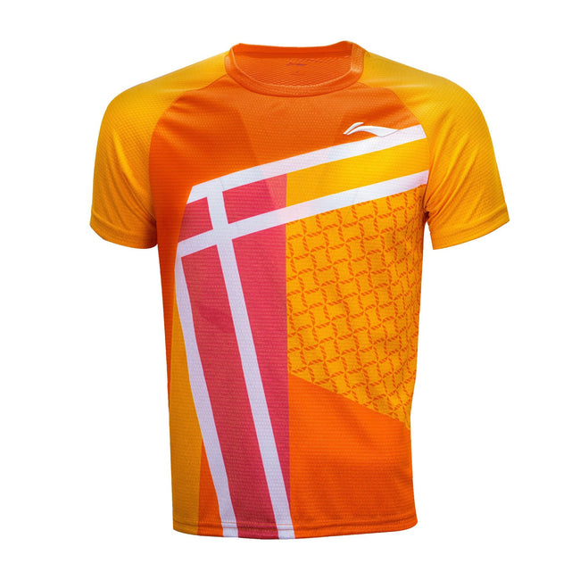 Li-Ning Splitz T-shirt-Orange-XS