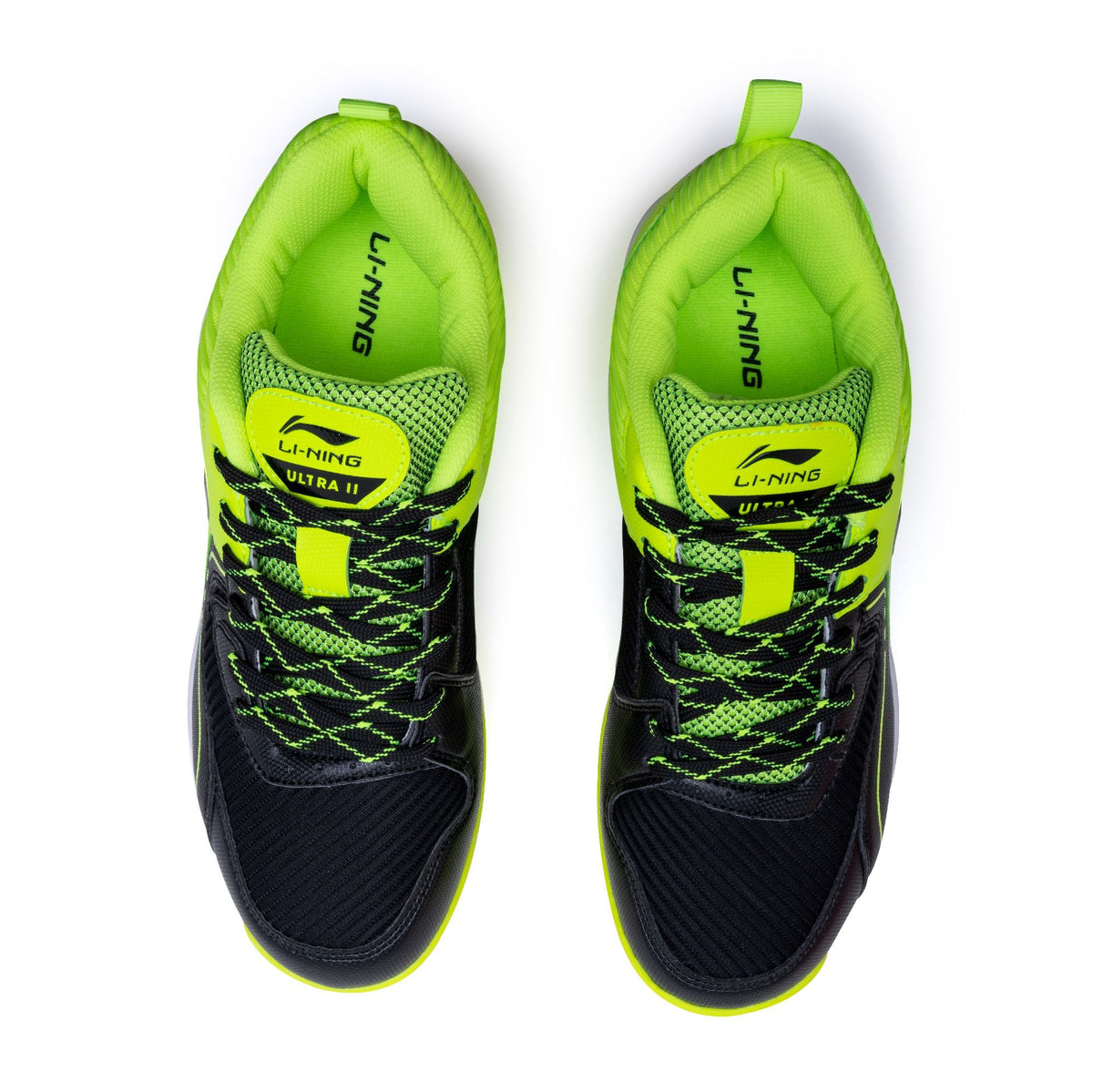Li-Ning Ultra II-Black/Lime-9 UK