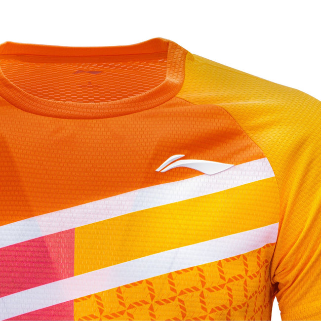 Li-Ning Splitz T-shirt-Orange-XS