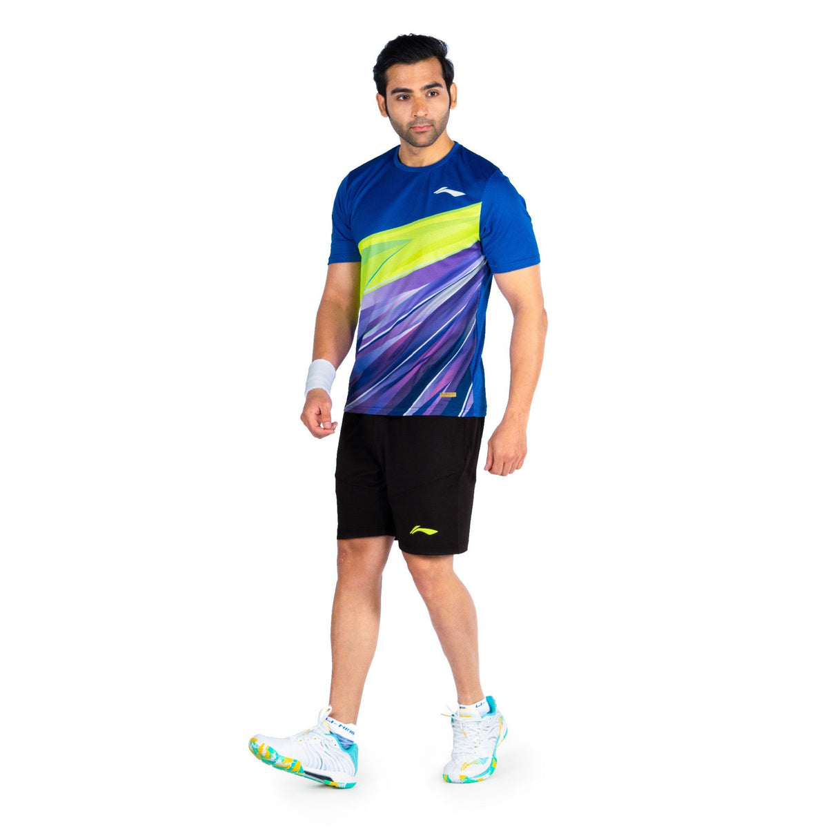 Li-Ning Training Tee-XS-Royal Blue